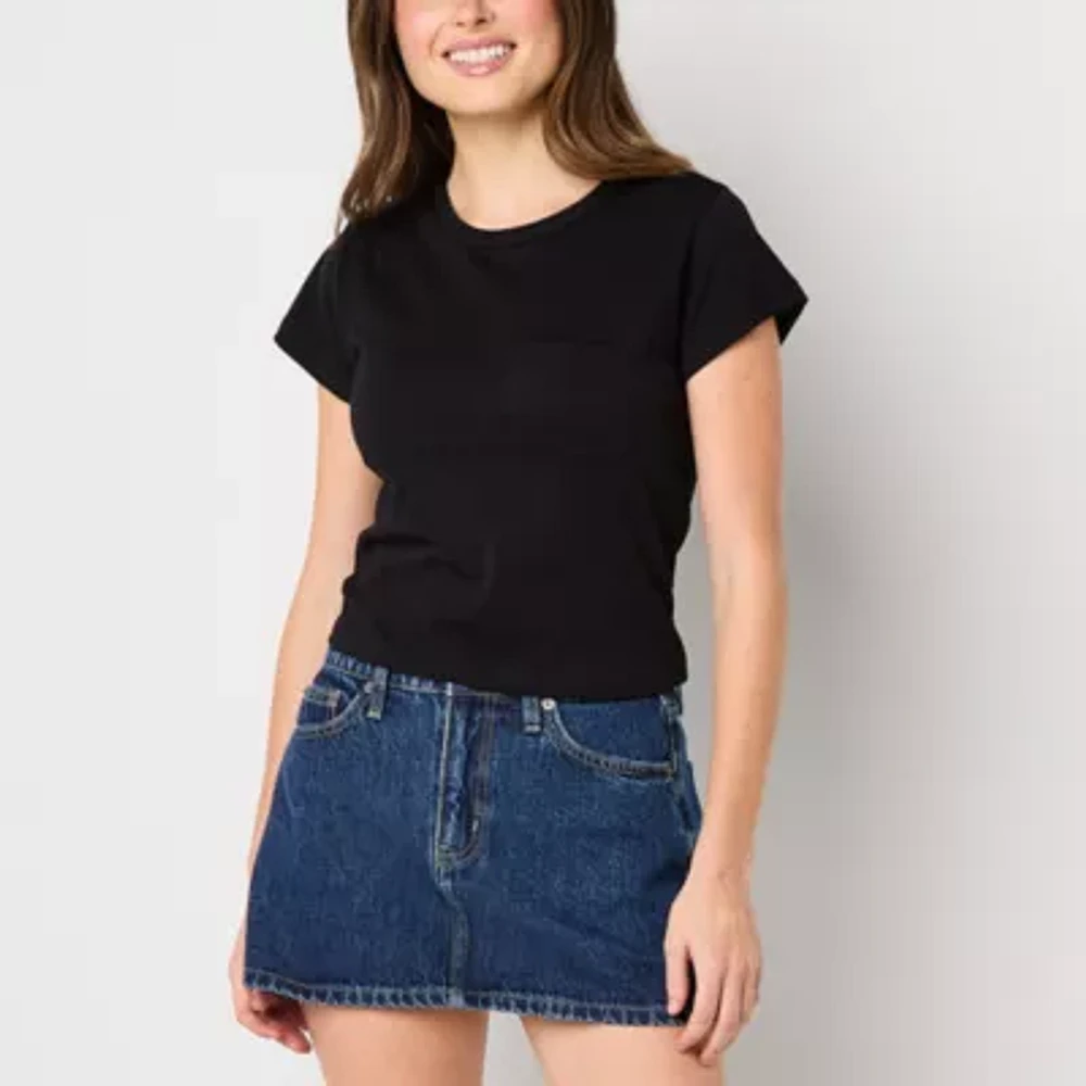 Arizona Womens Short Sleeve Juniors T-Shirt