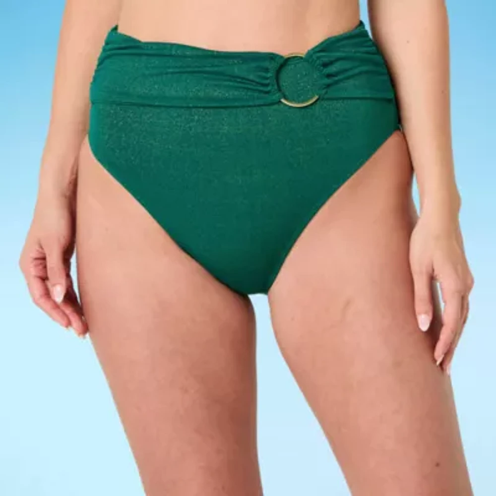 Mynah High Waist Bikini Swimsuit Bottom