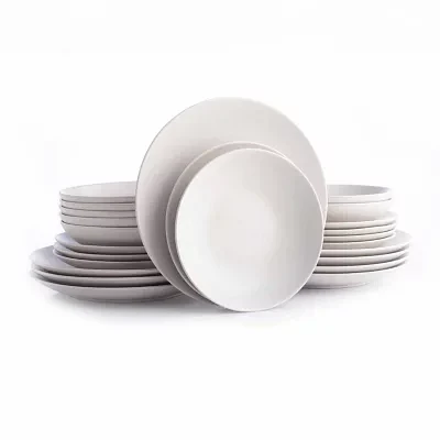 Stone + Lain Semplice 24-pc. Stoneware Dinnerware Set