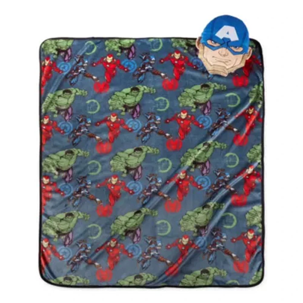 Hero Leap Avengers Throw