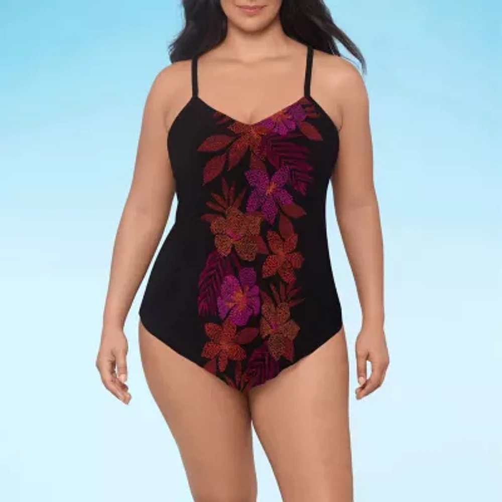 Trimshaper Hank Tankini Swimsuit Top Plus