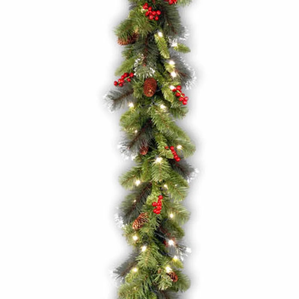 National Tree Co. Crestwood Spruce Christmas Indoor Outdoor Garland