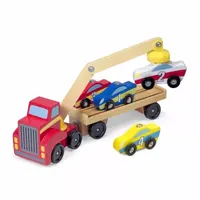 Melissa & Doug Magnetic Car Loader Interactive Toy