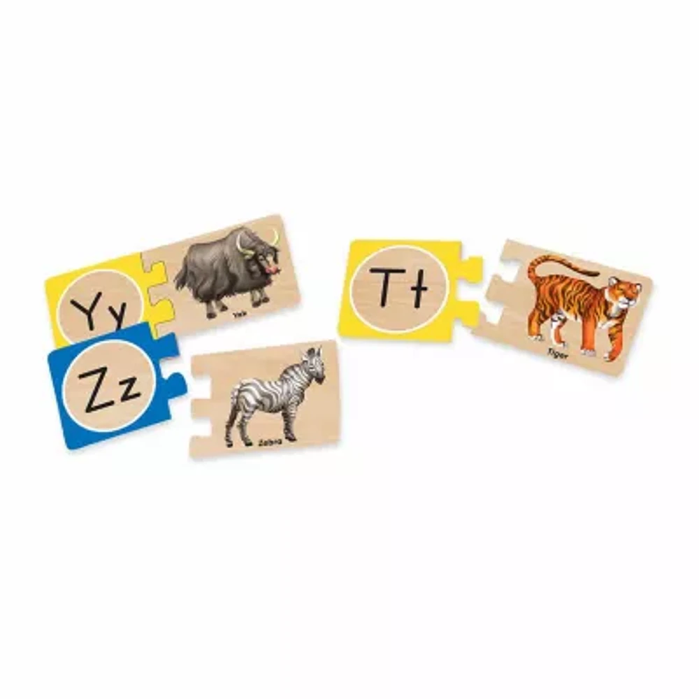 Melissa & Doug Letter Puzzles Interactive Toy