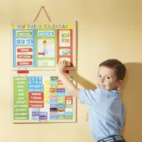 Melissa & Doug My First Daily Magnetic Calendar Interactive Toy