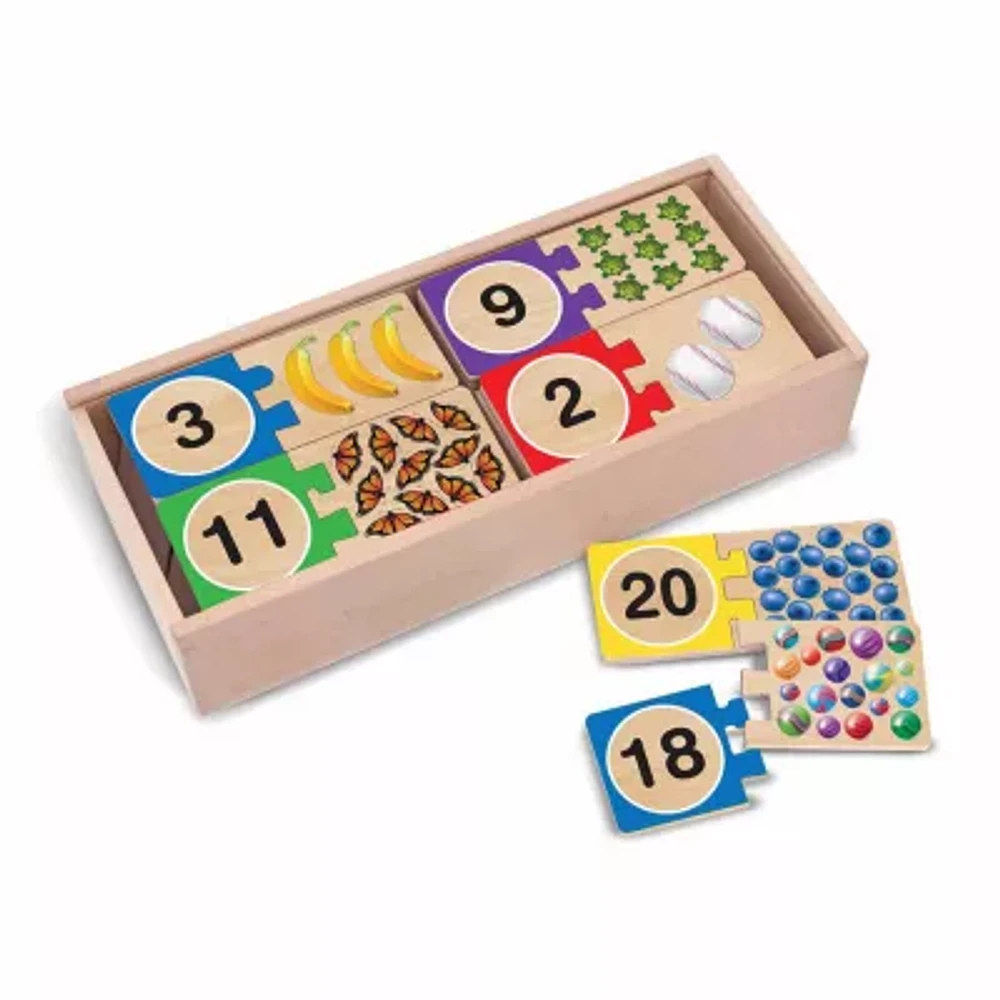Melissa & Doug Number Puzzles Interactive Toy