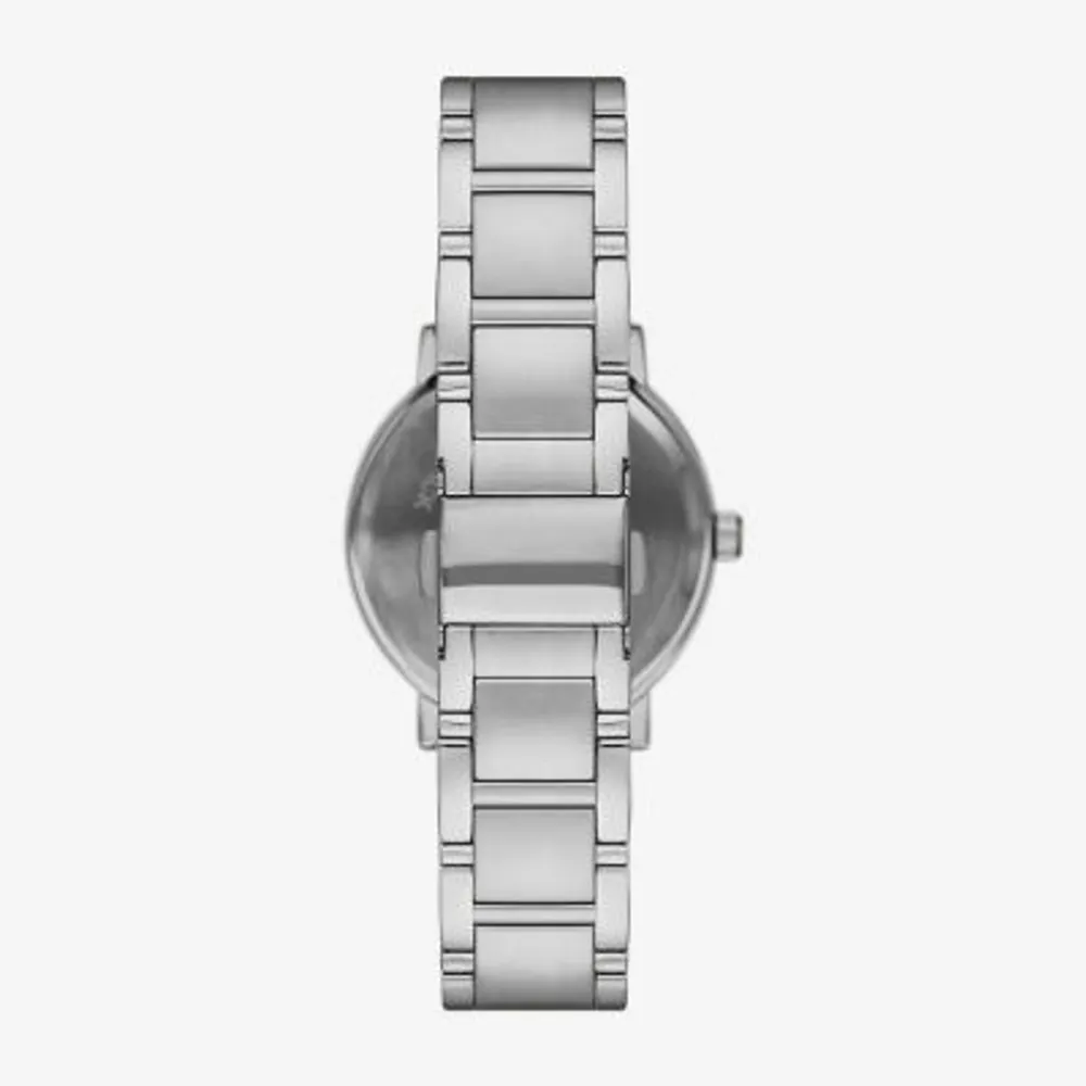 Geneva Ladies Womens Crystal Accent Silver Tone Bracelet Watch Fmdjm241