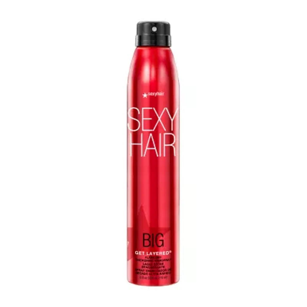 Sexy Hair Get Layered Flash Dry Thickening Hair Spray 10 oz.