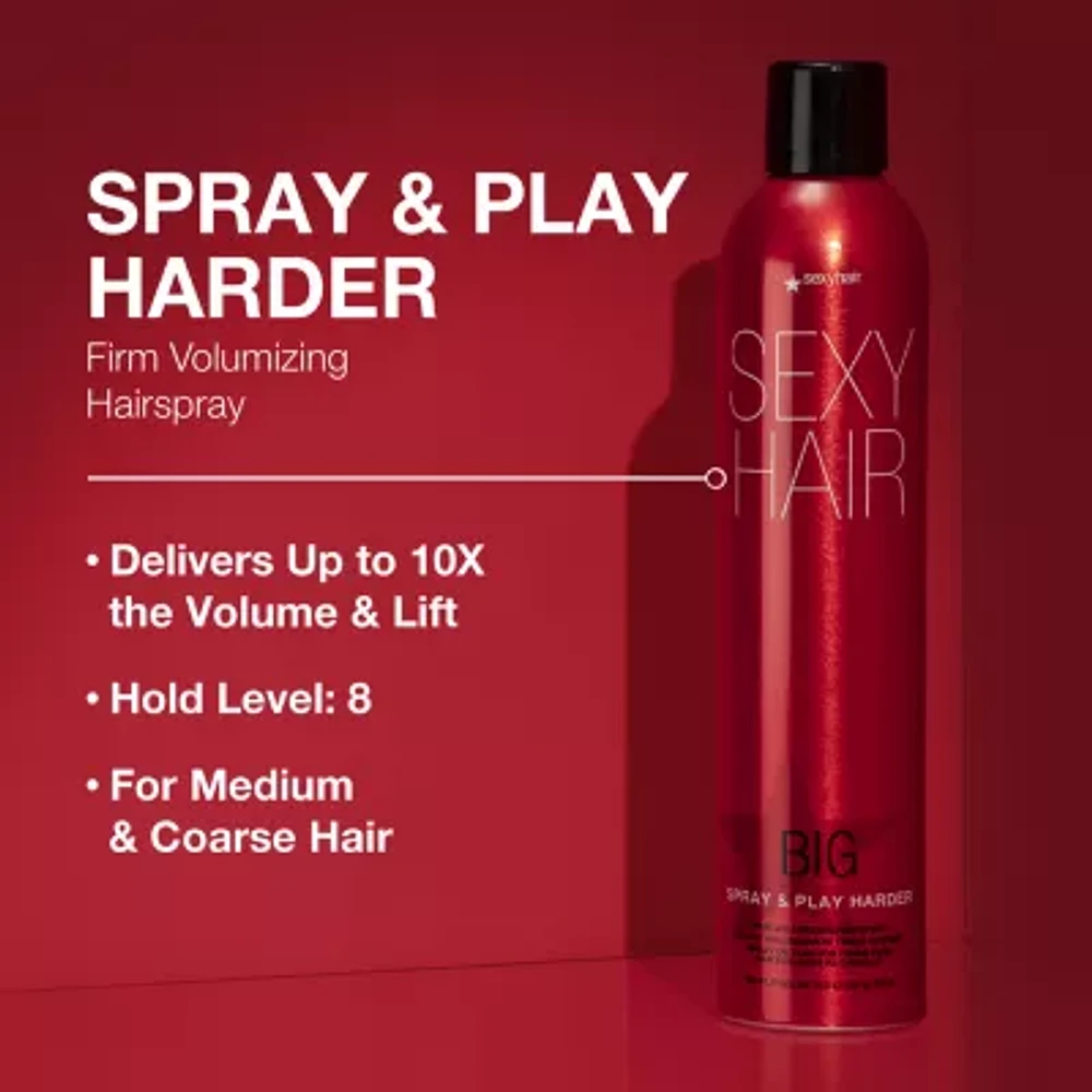 Sexy Hair Big Spray & Play Harder Hair Spray 10 oz.