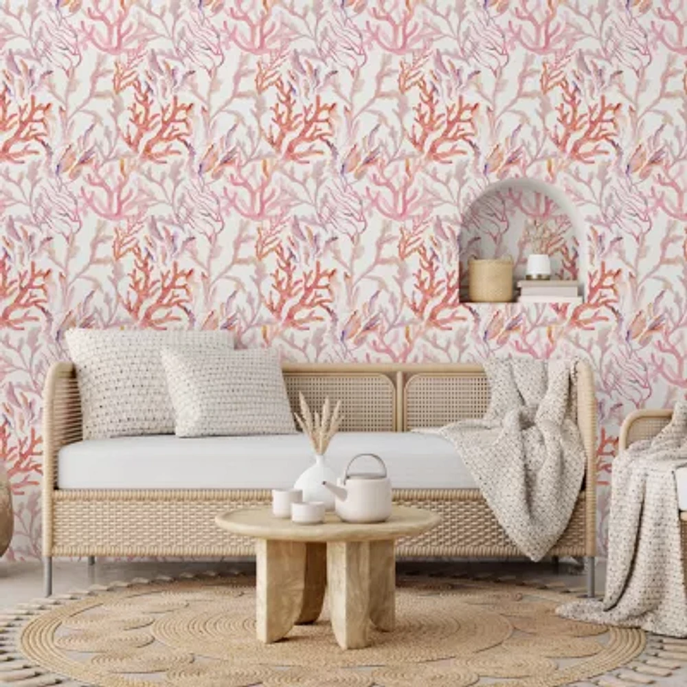 Tempaper Coral Reef Peel & Stick Wallpaper