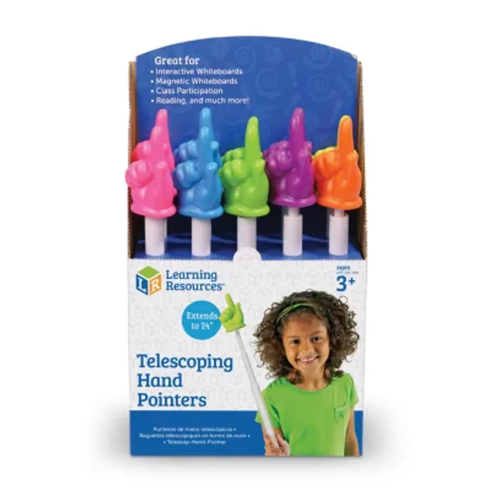 Learning Resources Telescoping Hand Pointers Set Of 10 In Display Discovery Toy