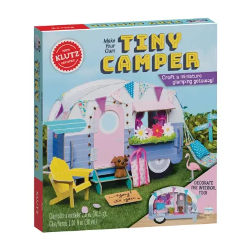Klutz Make Your Own Tiny Camper Craft Kit