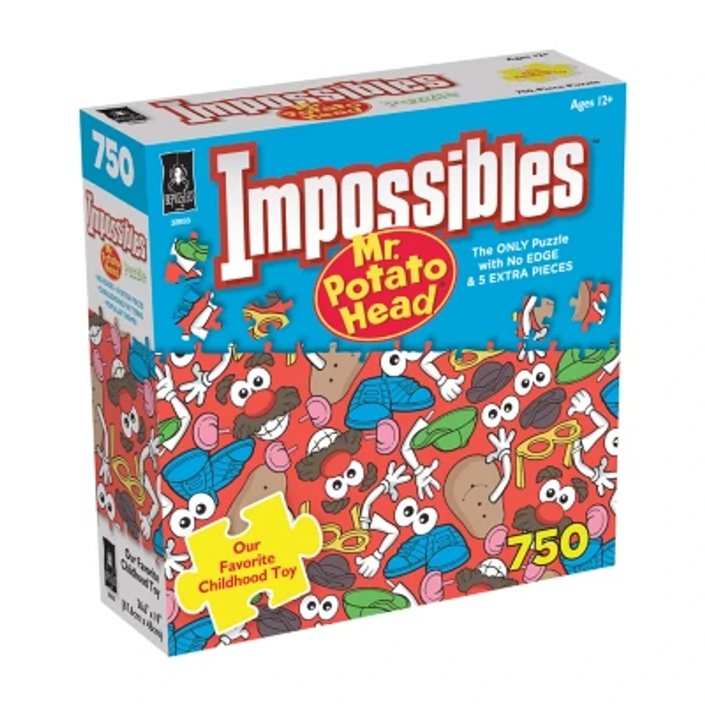 Bepuzzled Impossibles Puzzle - Hasbro Mr. Potato Head 750 Pcs Puzzle