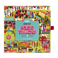 Professor Puzzle Food Trucks Jigsaw Puzzle: 500 Pcs Puzzle