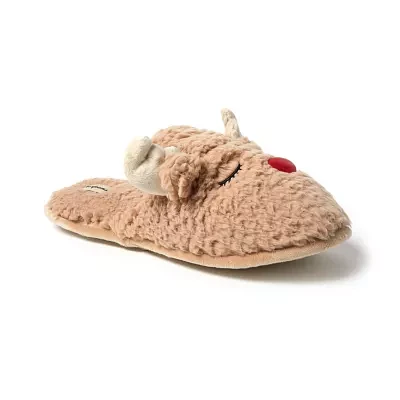 Dearfoams Mens Slip-On Slippers