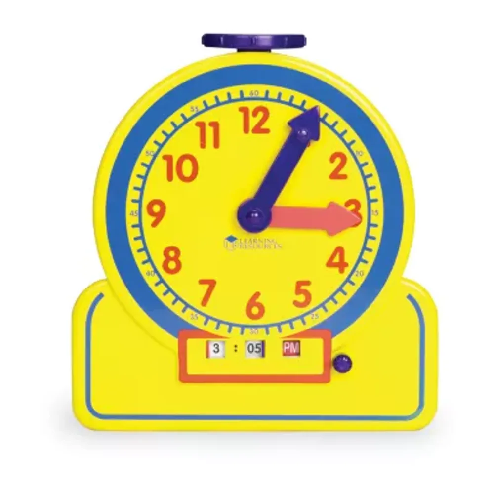 Learning Resources Primary Time Teacherãƒâ‚™ 12-Hour Junior Learning Clockãƒâ‚®