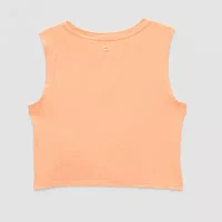 Xersion Little & Big Kid Girls Crew Neck Sleeveless Active Tank Top