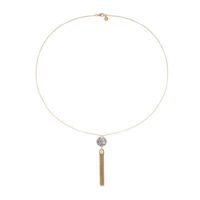 Monet Jewelry Womens Pink 32 Inch Pendant Necklace