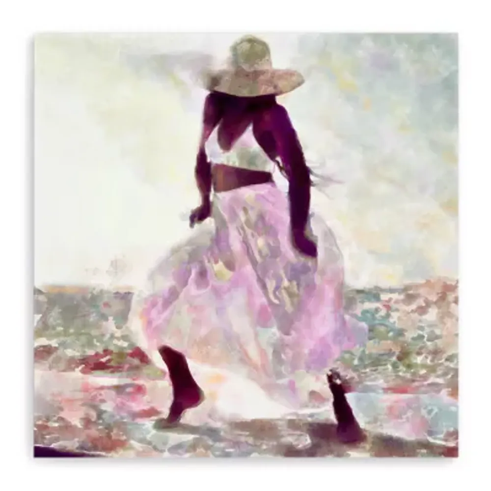 20X20 Colorful Dance Canvas Wall Art