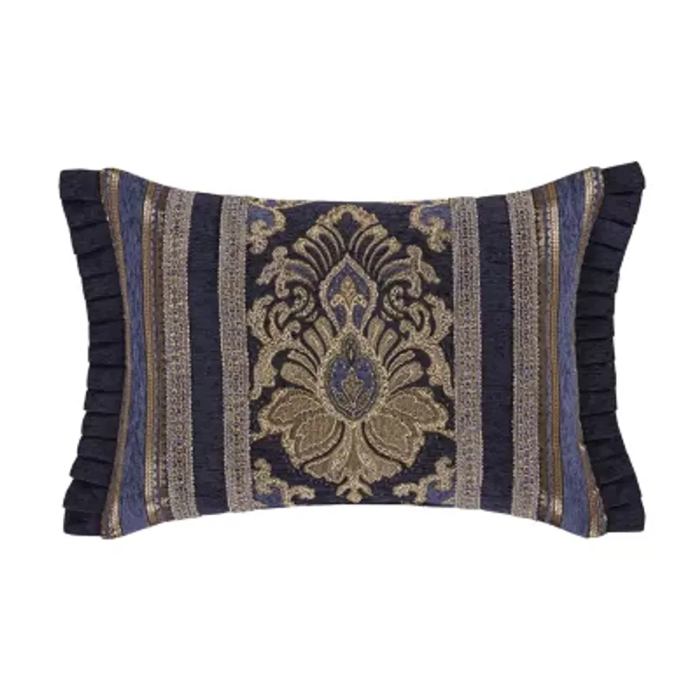 Five Queens Court Woodstock Rectangular Throw Pillow