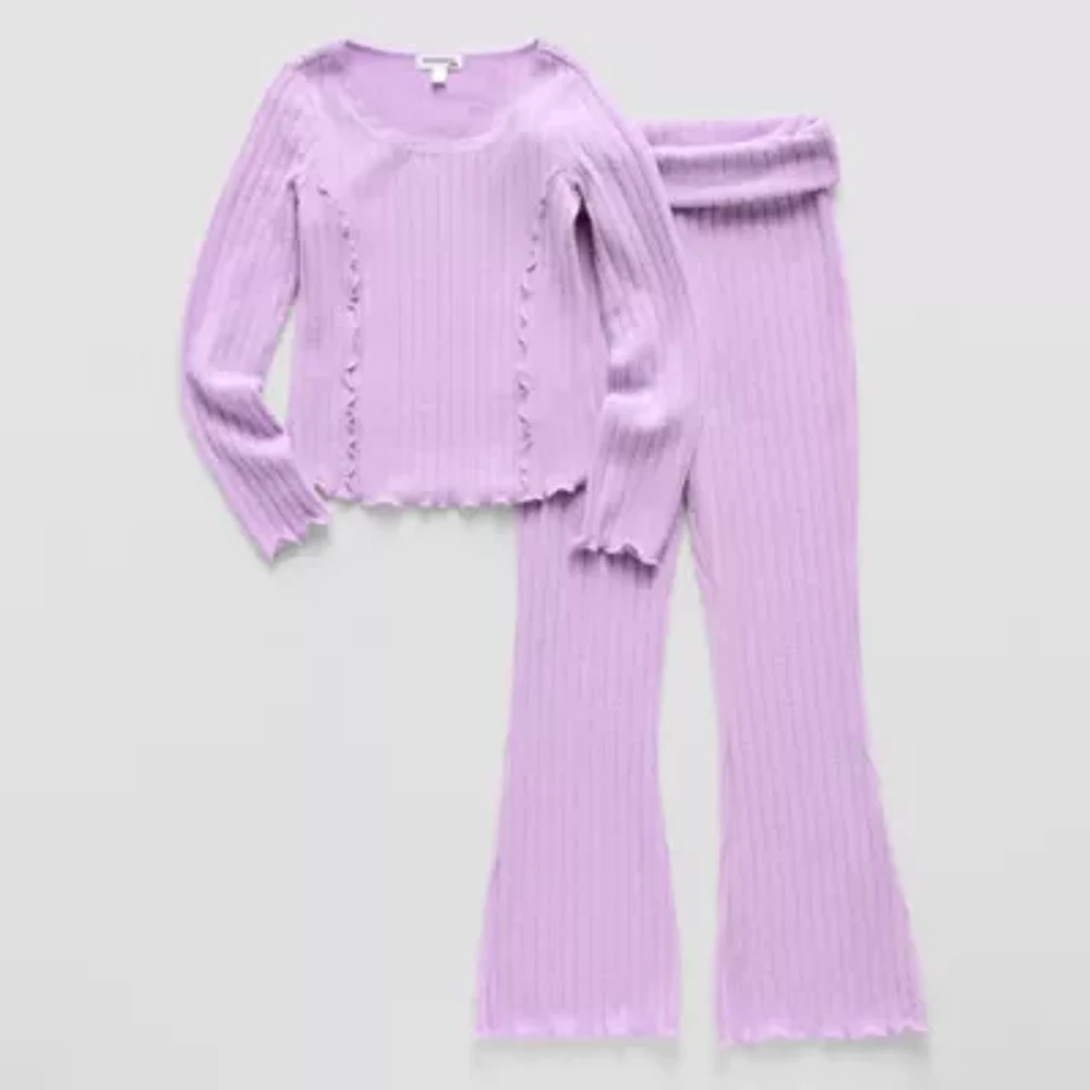 Eyeshadow Big Kid Girls 2-pc. Pant Set