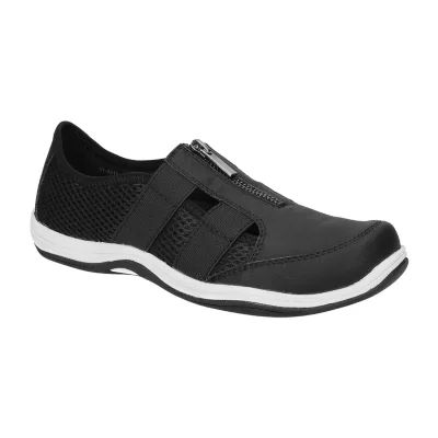 Easy Street Yareli Womens Moc Closed Toe Ballet Flats