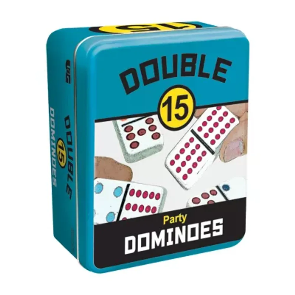 University Games Double 15 Party Dominoes Dominoes