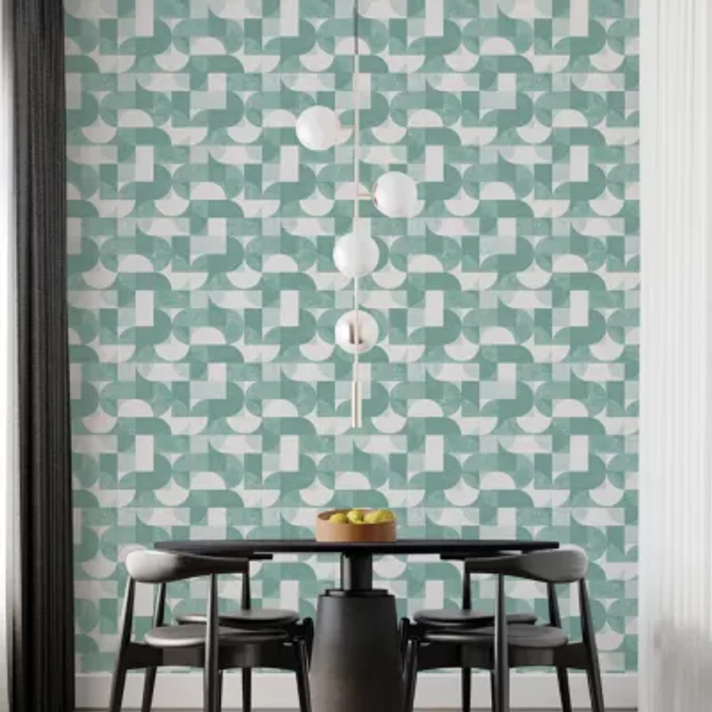 Tempaper Composed Shapes Peel & Stick Wallpaper