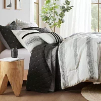 Madison Park Bianca Stripe 7-pc. Midweight Comforter & Coverlet Set