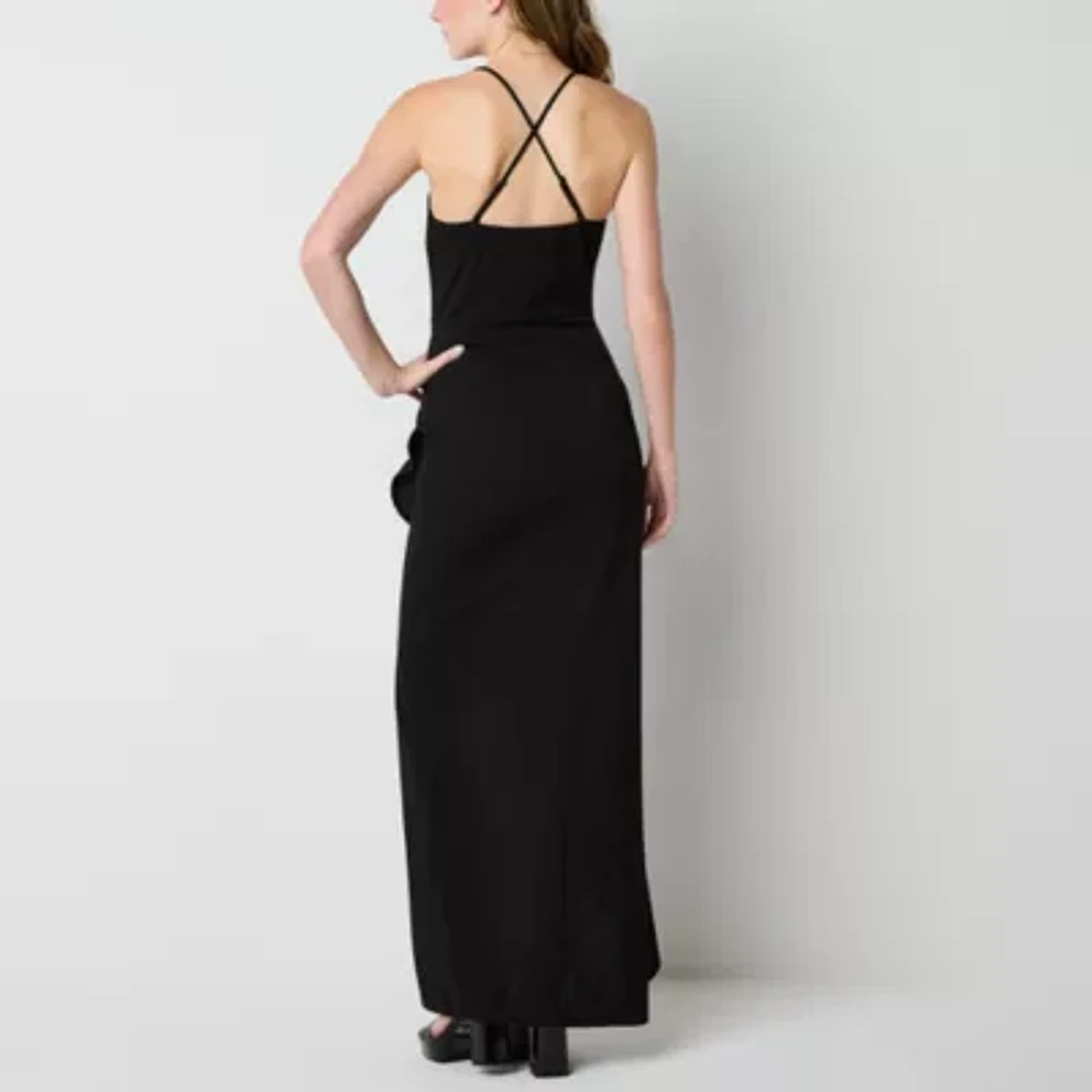 by&by Womens Sleeveless Juniors Bodycon Dress