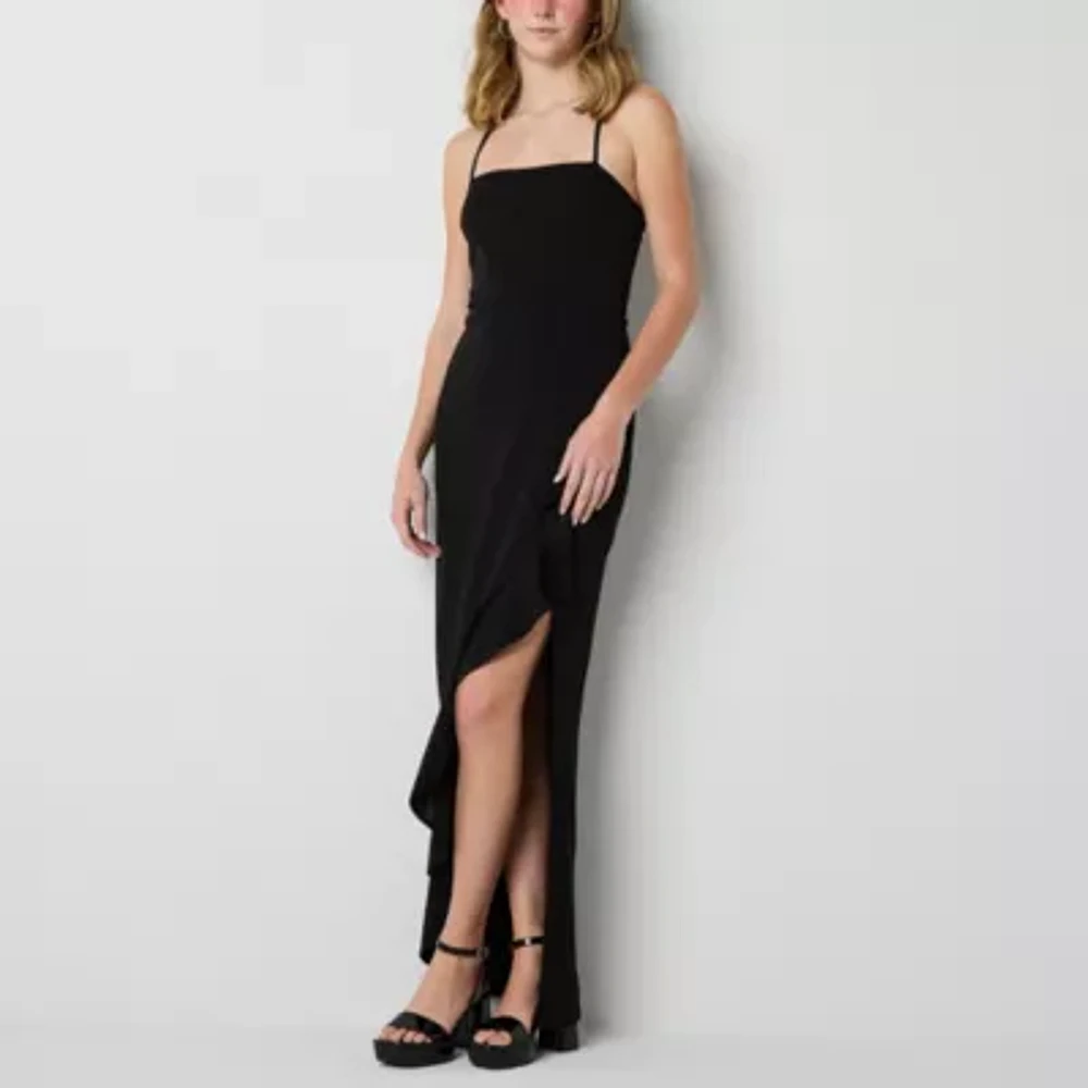 by&by Womens Sleeveless Juniors Bodycon Dress