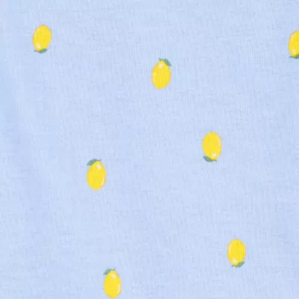 Carter's Little & Big Kid Girls Rib Round Neck Short Sleeve 4-pc. Pajama Sets