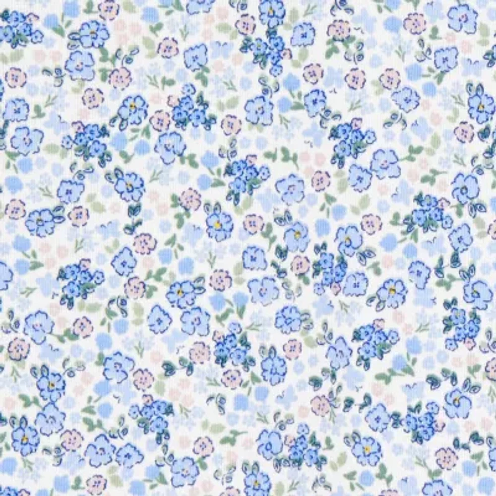 Carter's Little & Big Kid Girls Rib Round Neck Short Sleeve 4-pc. Pajama Sets