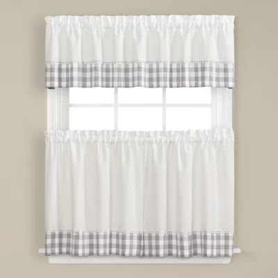 Saturday Knight Cumberland 2-pc. Rod Pocket Window Tier