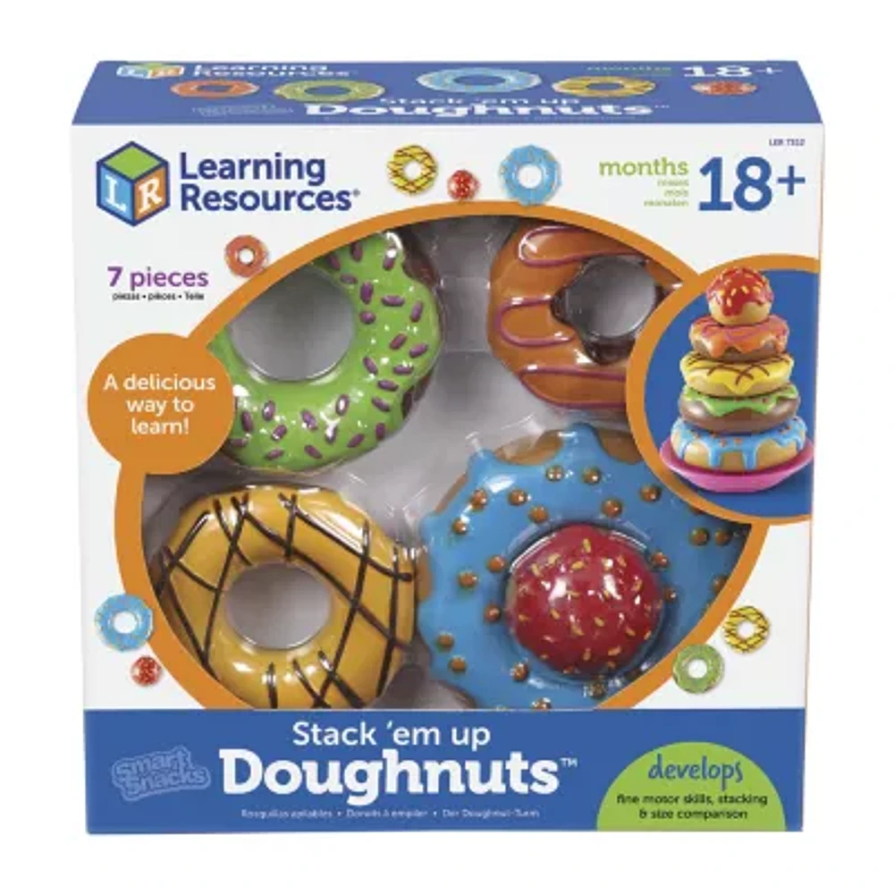 Learning Resources Smart Snacks® Stack 'Em Up Doughnuts™ Discovery Toy