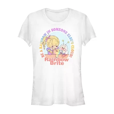 Be A Rainbow Friends Little & Big Kid Girls Crew Neck Short Sleeve T-Shirt