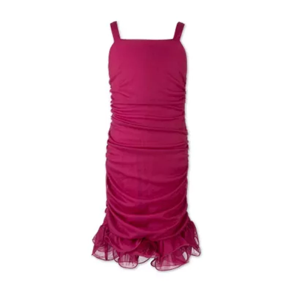 Speechless Big Kid Girls Sleeveless Bodycon Dress