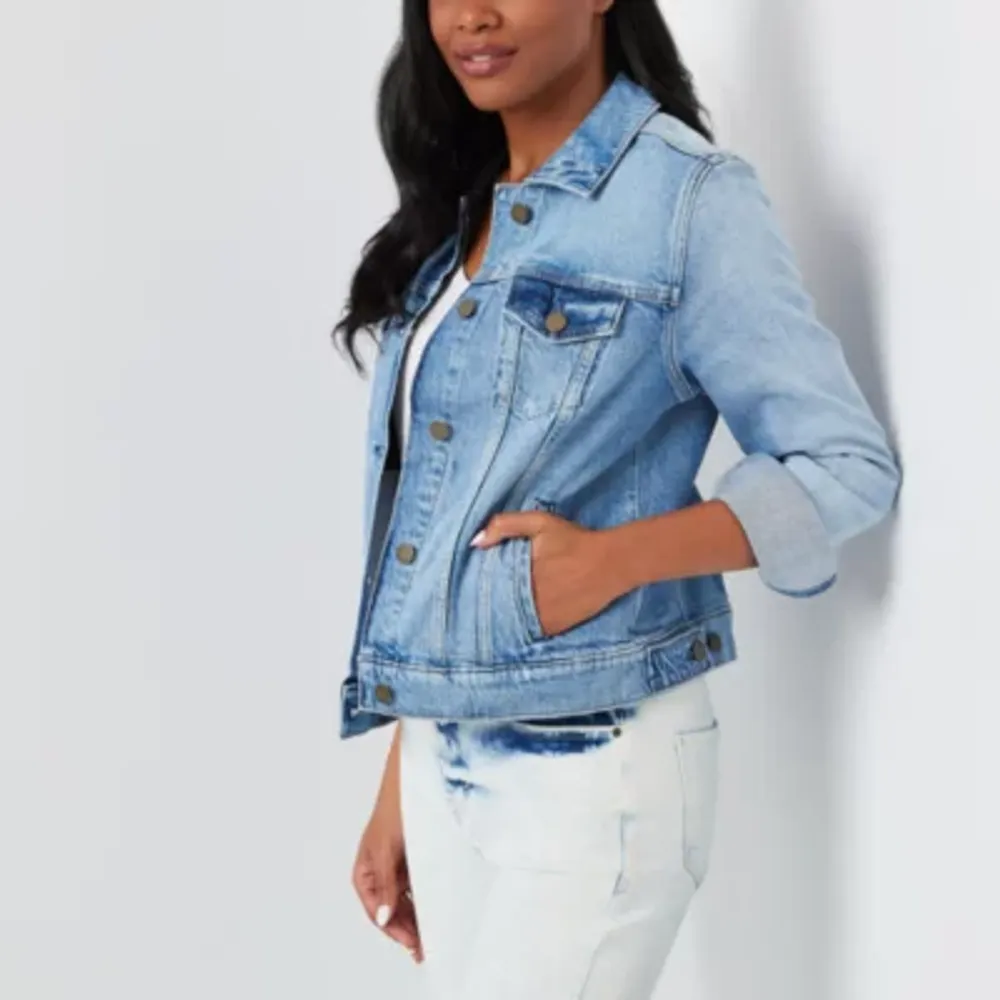 a.n.a Womens Denim Midweight Jacket