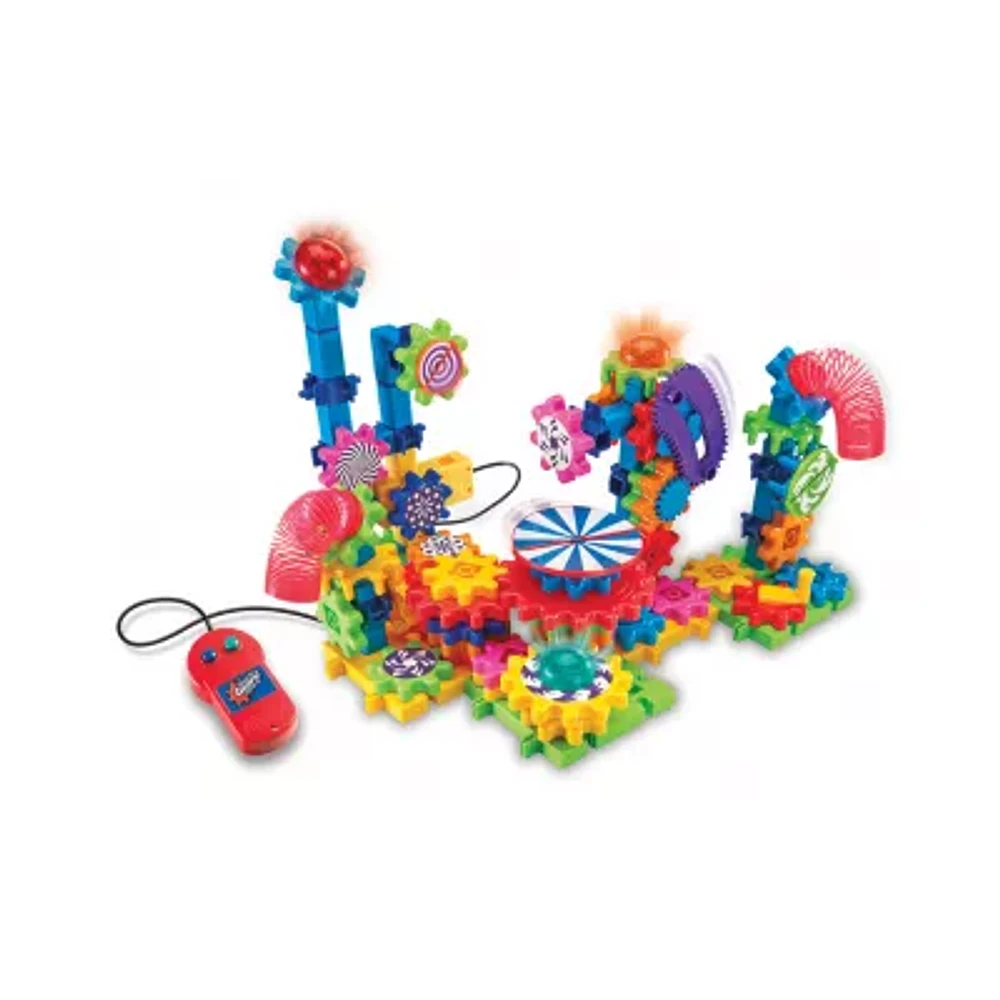 Learning Resources Gears! Gears! Gears!® Lights N Action Motorized Building Set Discovery Toy