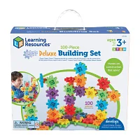Learning Resources Gears! Gears! Gears!® 100-Piece Deluxe Building Set Discovery Toy