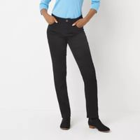 St. John's Bay Tall Secretly Slender Stretch Fabric Womens Mid Rise Straight Leg Jean