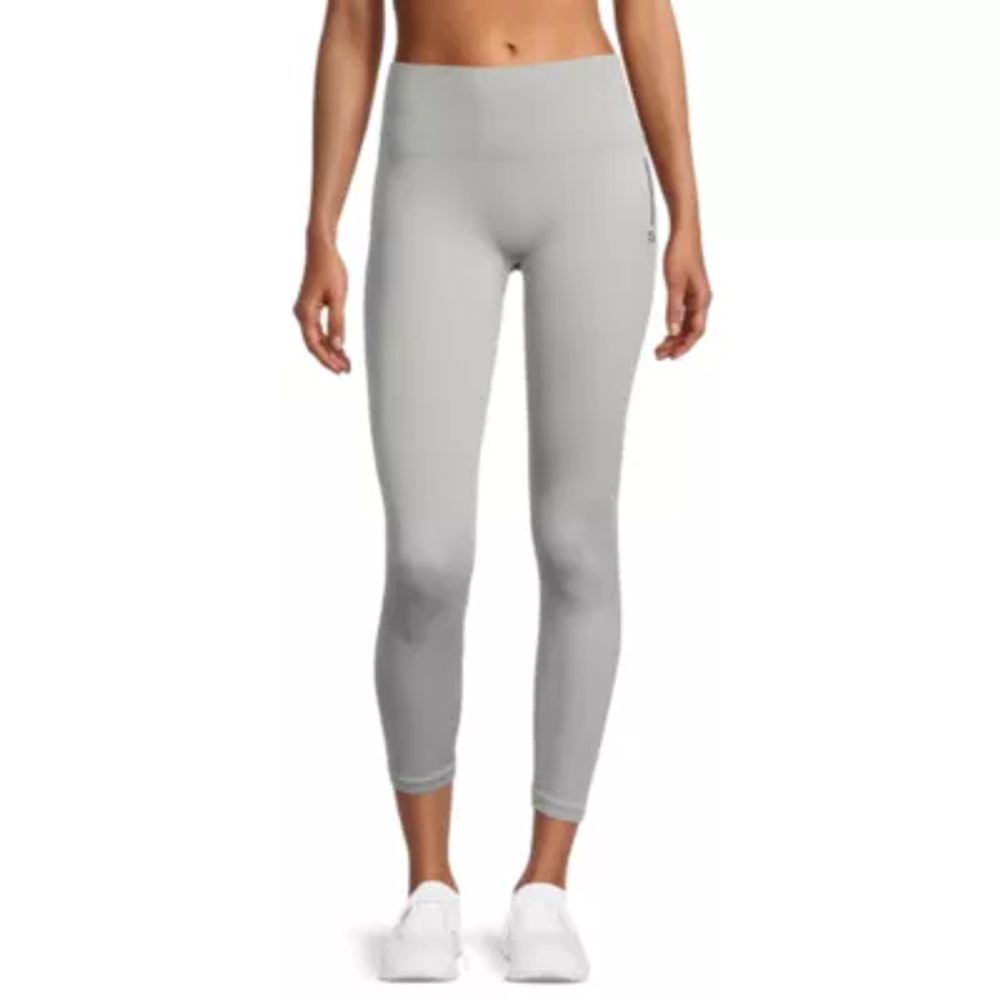Sports Illustrated Womens Seamless Moisture Wicking Mid Rise 28" 7/8 Ankle Legging
