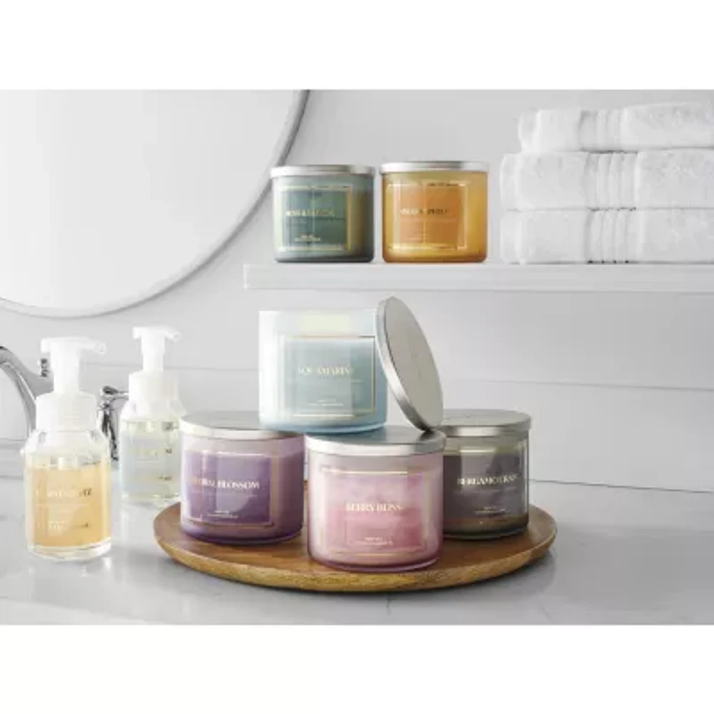 Distant Lands Aquamarine 3-Wick Scented Jar Candle