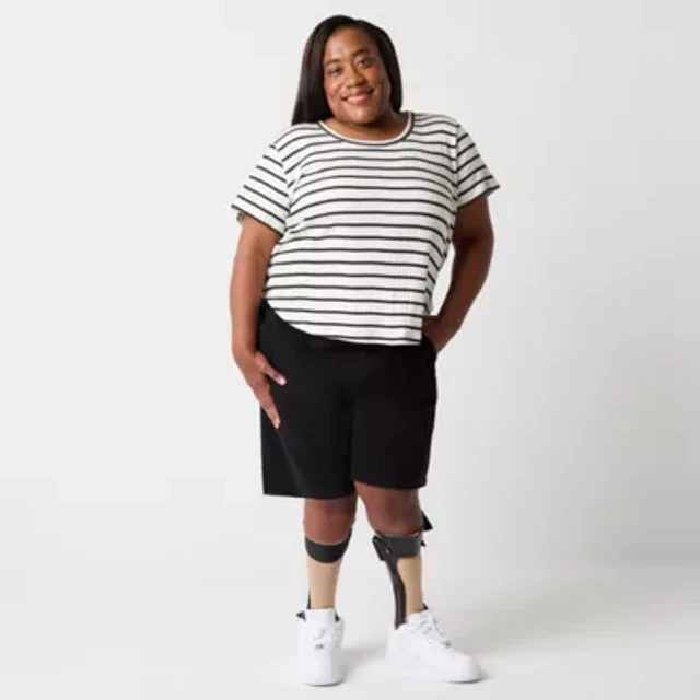 Chino Short Jcpenney Ana Shorts Womens 8