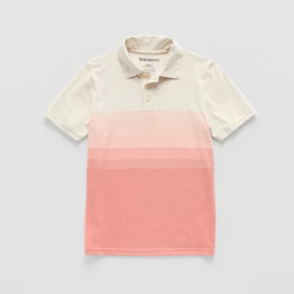 Thereabouts Little & Big Kid Boys Short Sleeve Regular Fit Polo Shirt