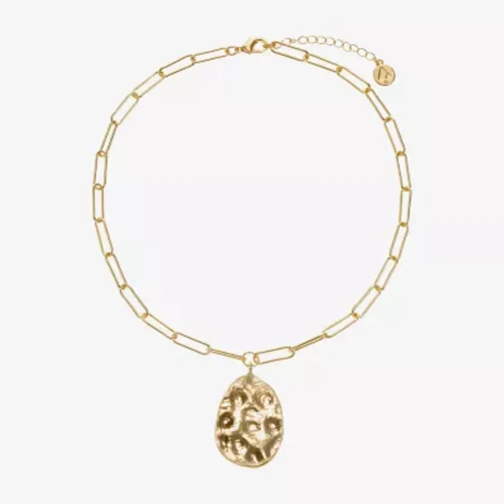 Liz Claiborne Womens 17 Inch Pendant Necklace