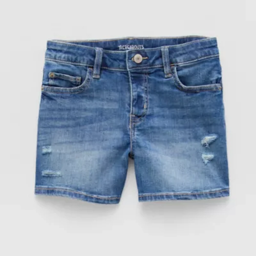 Thereabouts Little & Big Kid Girls Adaptive Easy-on + Easy-off Midi Short