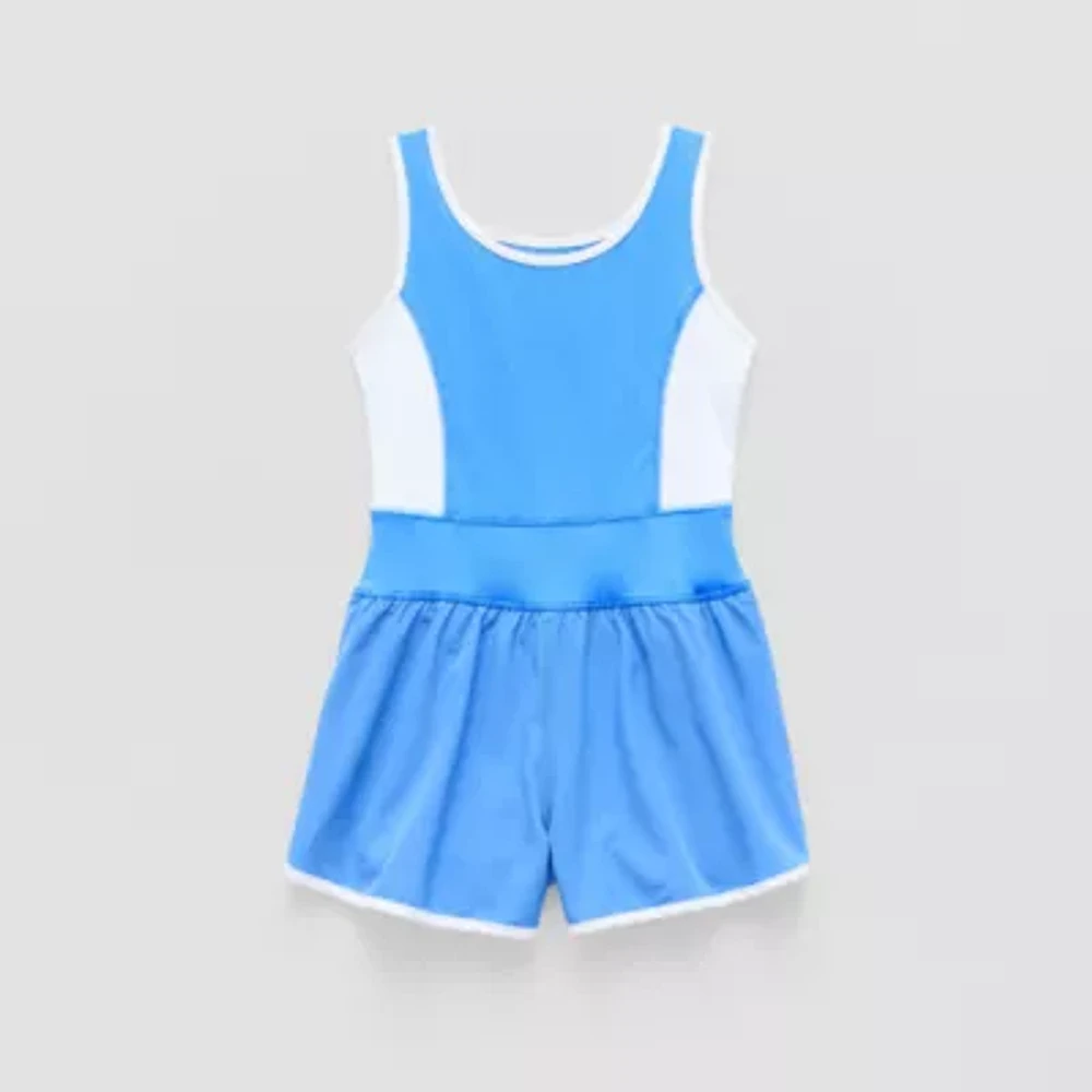 Xersion Little & Big Kid Girls Sleeveless Romper