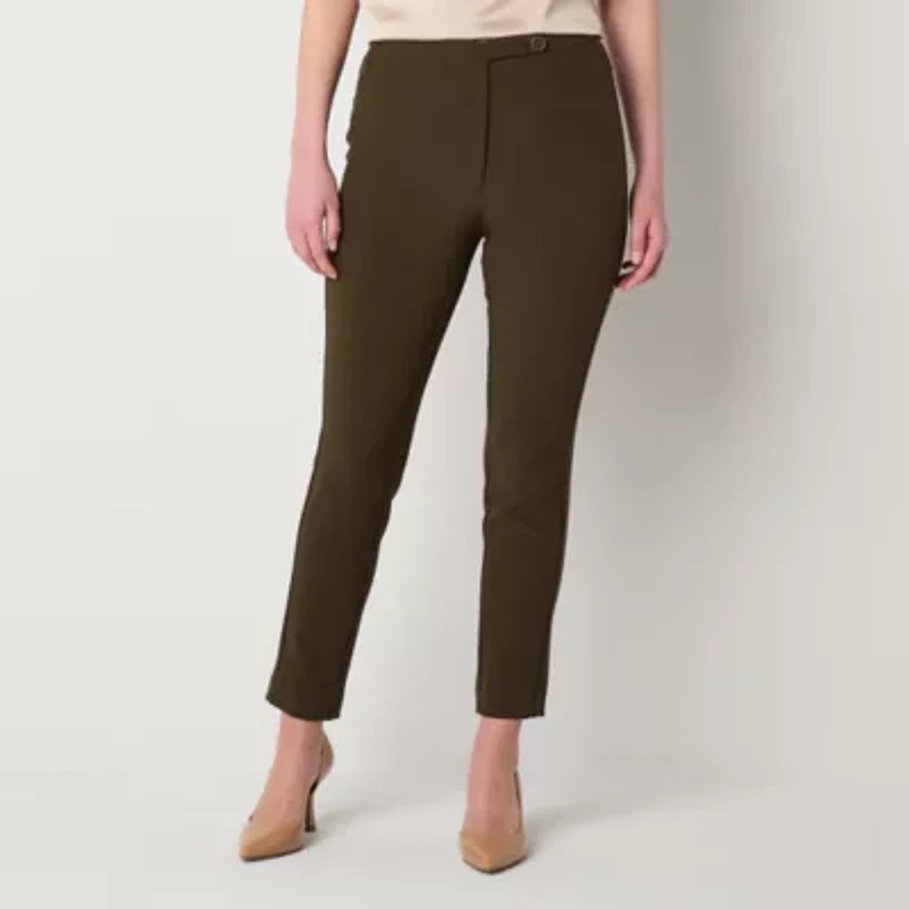 Worthington Womens Slim Tall Pant