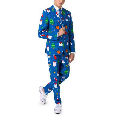 Opposuits Christmas Big Kid Boys 3-pc. Suit Set